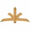Ekena Millwork Davenport Rough Sawn Timber Gable Bracket, Western Red Cedar, 72"W x 36"H x 6"D x 6"F, 12/12 Pitch GBW072X36X0606DAV00RWR - alternate 1